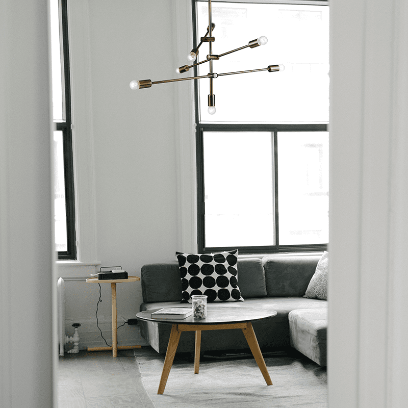 Κρεμαστο Φ/Σ 7Χε27 Μεταλλικο Ορειχαλκο Φ80Χη130Cm Luther - Image 2