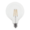 Led Filament E27 G125 10W 4000K 230V Ac 1260Lm Ra80 30000H 360°