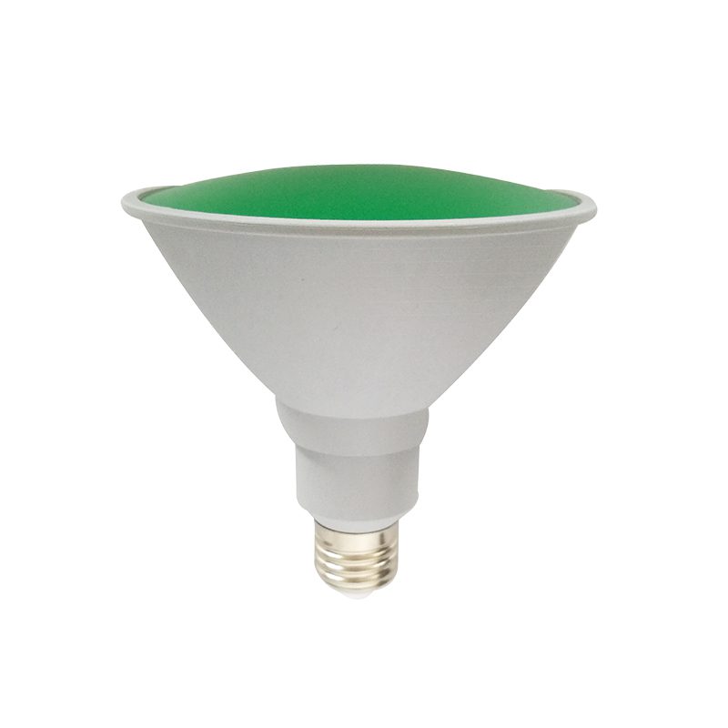 Led Smd E27 Par38 15W Green 1150Lm 230V Ac Ra80 30000H 110° Ip65