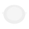 Led Slim Panel White Round Rec. 24W 6500K 2300Lm Φ298 230V Ac Ra80