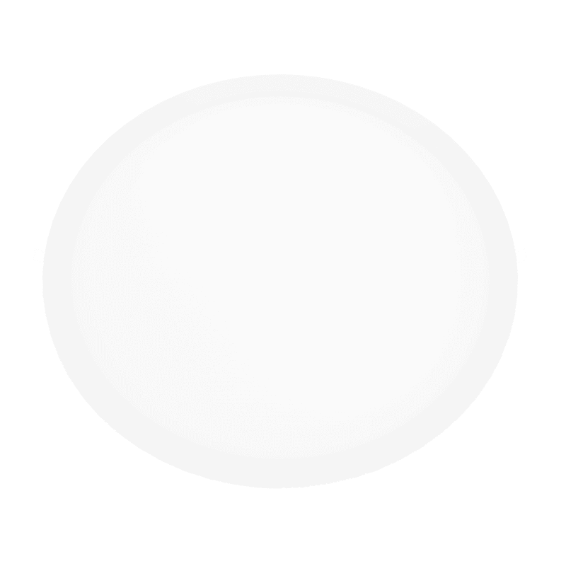 Led Slim Panel White Round Rec. 48W 4000K 3700Lm Φ600 230V Ra80