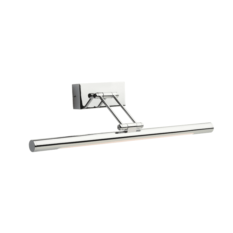 Netto Επιτοιχο Φ/Σ Led 12W 3000K 780Lm Χρωμιο Μετ/Κο Ip44 50X6X19Cm Rio