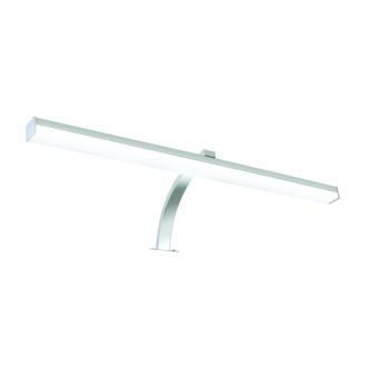 Φ/Σ Επιπλου Led 8W 3000K 520Lm Vide Χρωμιο Μετ/Κο Ip44 50X16X9,5Cm