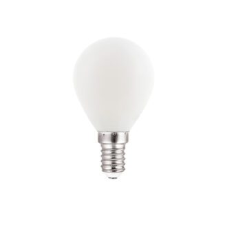 Led Filament E14 G45 6W Frosty 4000K 230V Ac 550Lm Ra80 30000H 360°