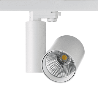 White Led Track Light 30W 3000K 4Wires 38° 2700Lm 230V Ra80