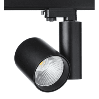 Black Led Track Light 30W 4000K 4Wires 38° 2800Lm 230V Ra80