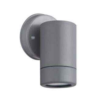 One Beam Grey Pp Wall Light Gu10Max.3W Led Ip65