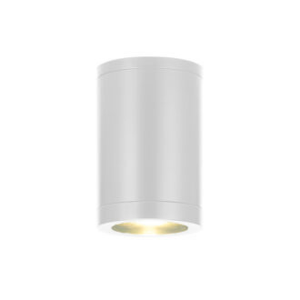 Gu10  Round Ceiling Luminaire 230V Ac Matt White Ip65 Gu10 Max.7W