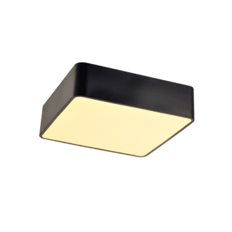 Οροφησ Φ/Σ Led 40W 3200Lm 3000K Μαυρο Μετ/Κο 48X48Xh13Cm Emery