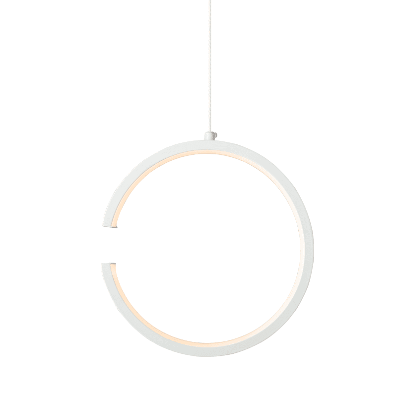 Netto Κρεμαστο Φ/Σ Led 8W 3000K 750Lm Λευκο Μεταλλικο 22X11Xh129Cm Euclid3