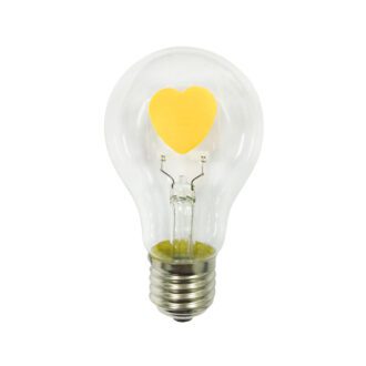 Led Filament E27 A60 2W 2700K 230V Ac 200Lm Ra80 30000H 360° Heart