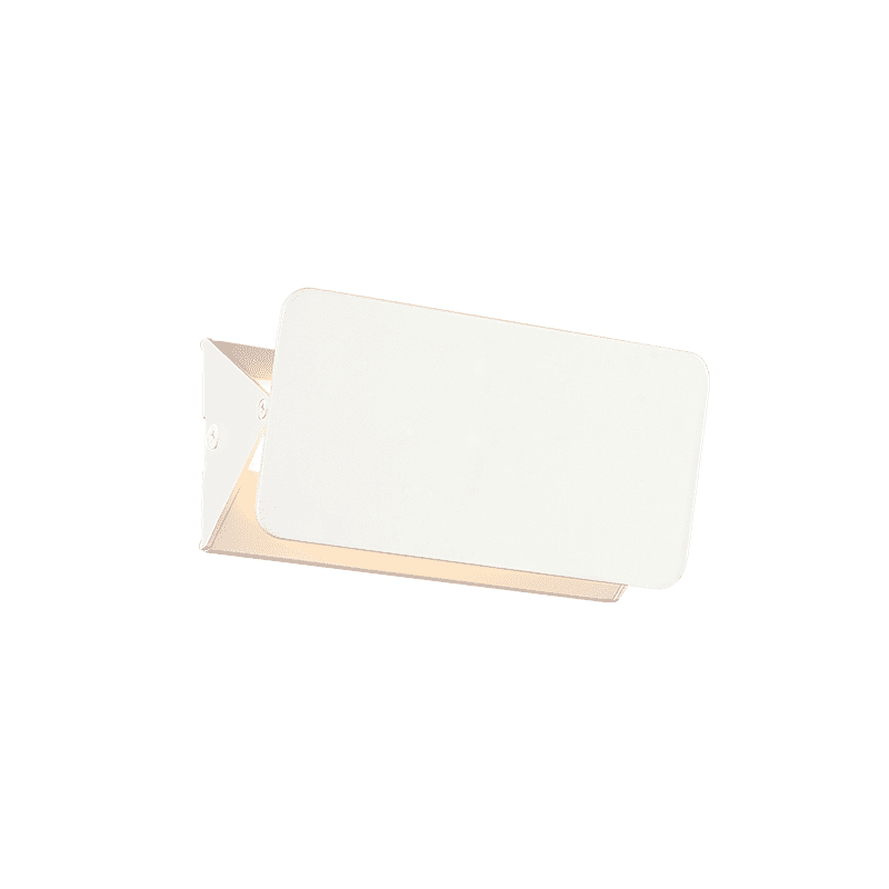 Επιτοιχο Φ/Σ Led 5W 3000K Αλουμινιο Λευκο 16X8X5,5Cm Pyramid