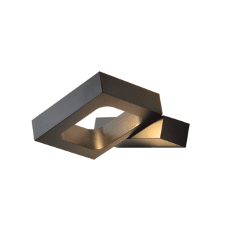 Επιτοιχο Φ/Σ Led 6W 3000K Αλουμινιο Μαυρο 14,5X13X3Cm Cyclop