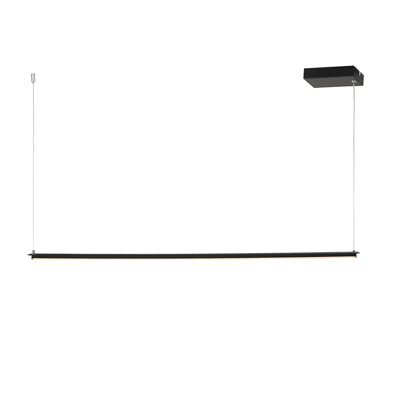 Netto Κρεμαστο Φ/Σ Led 20W 3000K 1600Lm Μαυρο Αλουμινιο 100Χ5Χh150Cm Atlantis