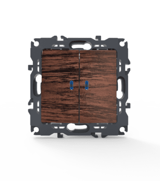 Prime Μπουτον Ρολλων Με Κλιπ 1-1P 10A 250Vac Ip20 Ξυλο