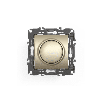 Prime Multi Dimmer 2 Εξοδων 1P Triac 800Va 250Vac Ip20 Ματ Σαμπανιζε