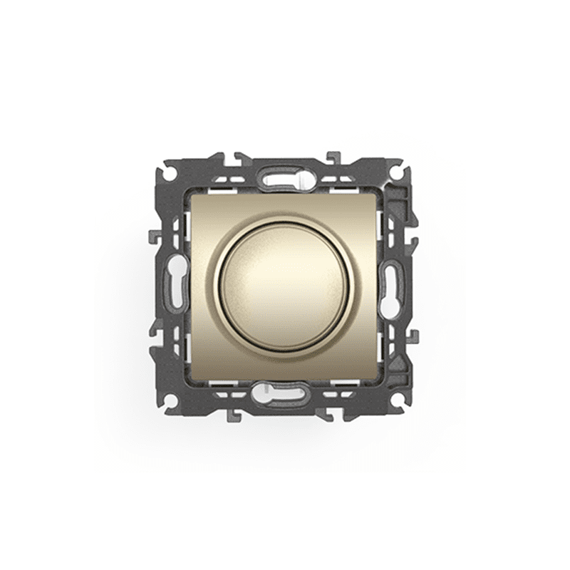 Prime Multi Dimmer 2 Εξοδων 1P Triac 800Va 250Vac Ip20 Ματ Σαμπανιζε