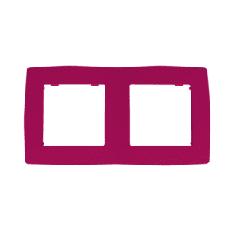 Prime Πλαισιο 2 Θεσεων Ip20 Ροζ