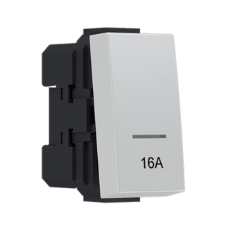 Modys Διακοπτησ Διπολικοσ (0-1) 16Α Με Ενδειξη Ιβουαρ  1 Στ. 2P 16Ax 250Vac Ip20