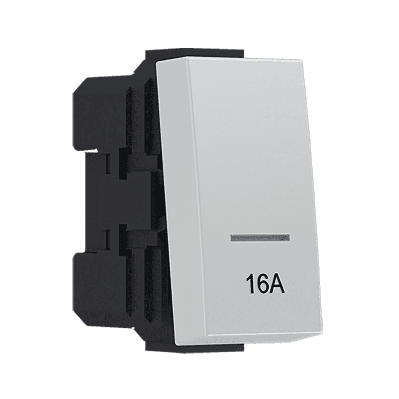 Modys Διακοπτησ Διπολικοσ (0-1) 16Α Με Ενδειξη Ιβουαρ 1 Στ. 2P 16Ax 250Vac Ip20