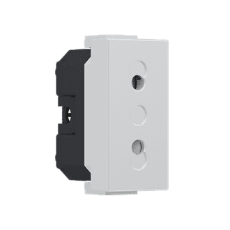Modys Διπολικη Πριζα Ασφαλειασ Ιβουαρ 1 Στ. 2P 10A 250Vac Ip20