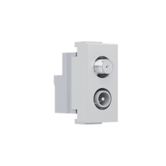 Modys Πριζα Τηλεορασησ Sat Τv-R Τερματικη 1 Στ. Ιβουαρ Ip20