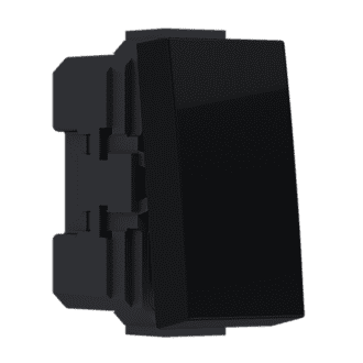 Modys Διακοπτησ Αλερετουρ Μαυροσ Ματ 1 Στ. 1P 10Ax 250Vac Ip20