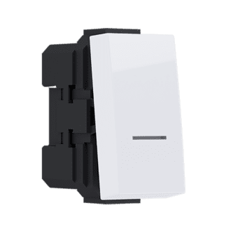 Modys Διακοπτησ Αλερετουρ Ελεγχου Λευκοσ 1 Στ. 1P 10Ax 250Vac Ip20