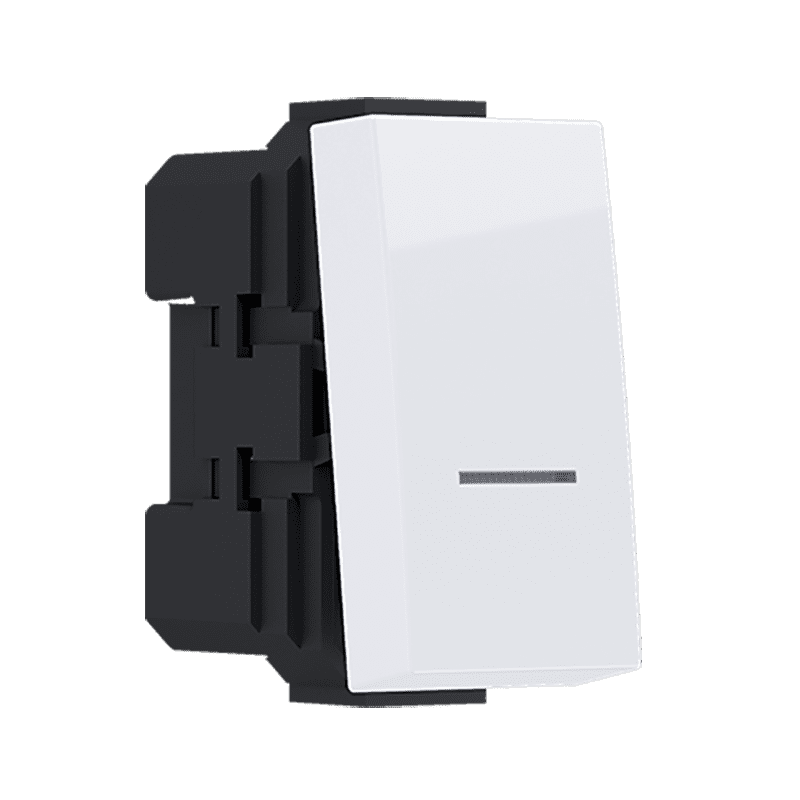 Modys Διακοπτησ Αλερετουρ Ελεγχου Λευκοσ 1 Στ. 1P 10Ax 250Vac Ip20