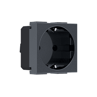 Modys Πριζα Σουκο Ανθρακι 2 Στ. 2P+E 16A 250Vac Ip20