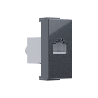 Modys Πριζα Τηλεφωνου Ανθρακι  1 Στ. Rj11 Cat3 Ip20