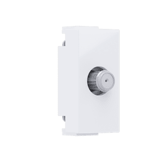 Modys Ανταπτορασ Δορυφορικησ Sat Θηλυκοσ 1 Στ.  Λευκοσ Ip20