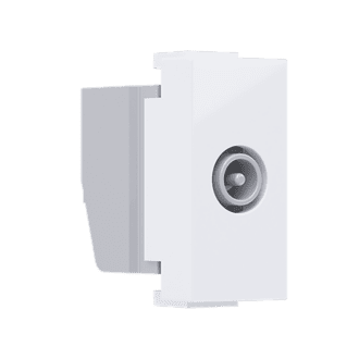 Modys Πριζα Τηλεορασησ Τv-R Διελευσησ 1 Στ.  Λευκη Ip20