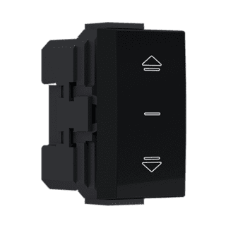 Modys Διακοπτησ Ρολων Ανθρακι 1 Στ. 2P 10Ax 250Vac Ip20