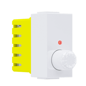 Modys Περιστροφικοσ Ροοστατησ Λευκοσ 1 Στ. 1P 40-300W 250Vac Ip20