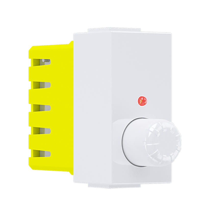 Modys Περιστροφικοσ Ροοστατησ Λευκοσ 1 Στ. 1P 40-300W 250Vac Ip20