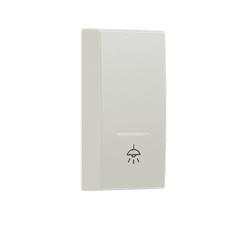 Modys Πληκτρο Με Ενδειξη & Συμβολο Λυχνια 1 Στ. Ιβουαρ