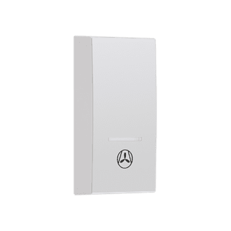 Modys Πληκτρο Με Ενδειξη & Συμβολο Εξαερισμ. 1 Στ. Ιβουαρ