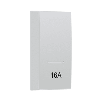 Modys Πληκτρο Με Ενδειξη 16Α 2 Στ. Ιβουαρ