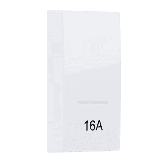 Modys Πληκτρο Με Ενδειξη 16Α 1 Στ. Λευκο