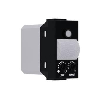 Modys Ανιχνευτησ Κινησησ Pir Μαυροσ Ματ 1 Στ. 1P 5(1)A 230Vac Ip20