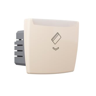 Modys Μηχανικοσ Καρτοδιακοπτησ 2 Στ. 220V 10Α Ip20 Ιβουαρ