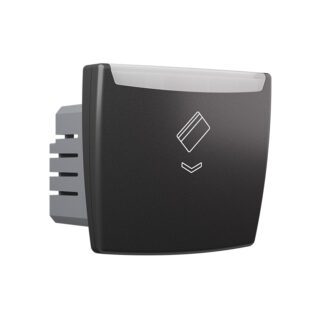 Modys Μηχανικοσ Καρτοδιακοπτησ 2 Στ. 220V 10Α Ip20 Ανθρακι