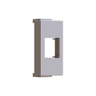 Modys Προσαρμογεασ Κενοσ 1 Στ. Για Ανταπτορα Ασημι Ip20