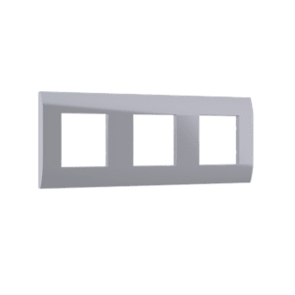 Modys Πλαισιο 3X2 Στ. Ασημι