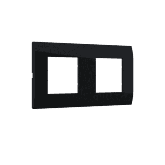 Modys Πλαισιο 2X2 Στ. Μαυρο Ματ