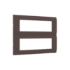 Modys Πλαισιο 2X7 Στ. Σκουρο Καφε