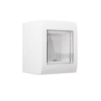 Κουτι Στεγανο Επιτοιχο Ip55 2 Στ. Λευκο