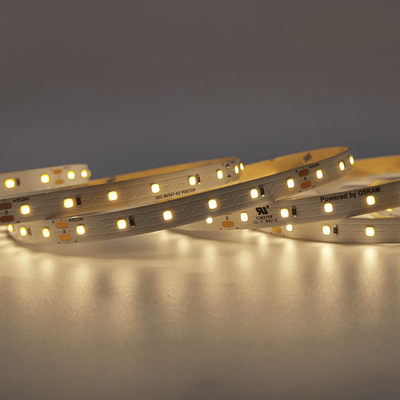 Led Smd Strip 24V Dc 12W/M 3000K 1250Lm/M Ip20 10Mm Cri80 Osram 2835 60Leds/M 3Sdcm 5M Reel 5Yrs - Image 2
