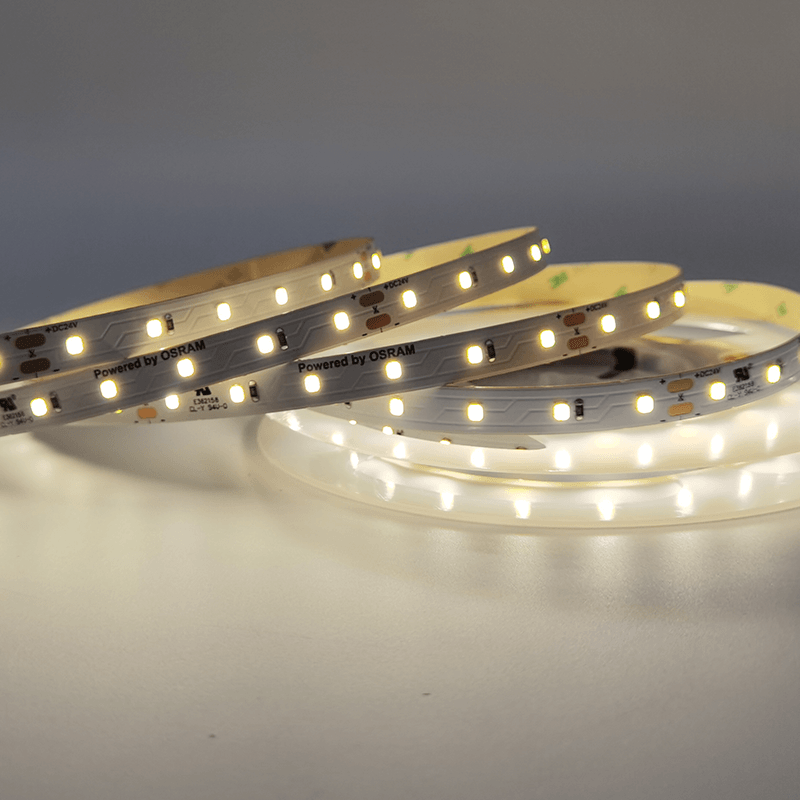 Led Smd Strip 24V Dc 12W/M 4000K 1250Lm/M Ip20 10Mm Cri80 Osram 2835 60Leds/M 3Sdcm 5M Reel 5Yrs - Image 2